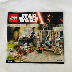 Lego Star Wars 75139: Battle on Takodana, Instruction Manual Only